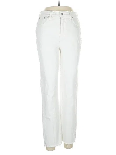 Pre-owned Madewell Jeans In White