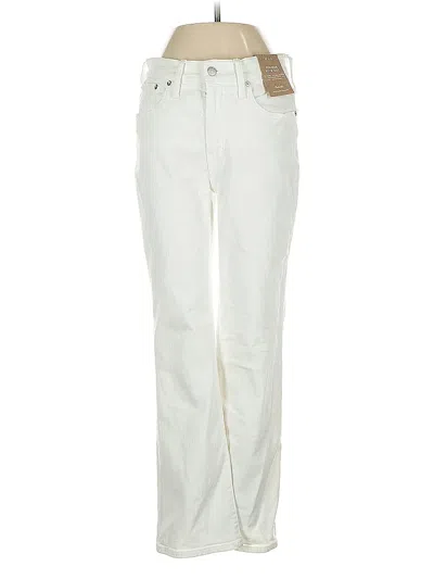 Pre-owned Madewell Jeans In White
