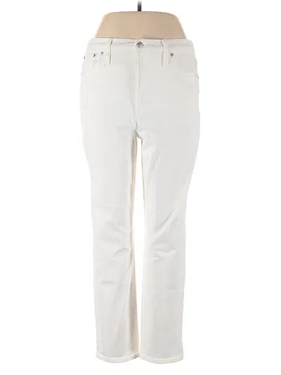 Pre-owned Madewell Jeans In White