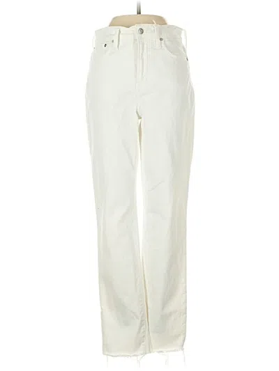Pre-owned Madewell Jeans In White