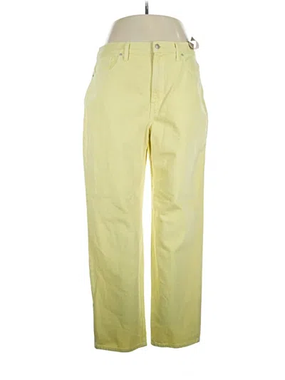 Madewell Jeans In Yellow