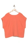 Madewell Joy Top In Classic Coral