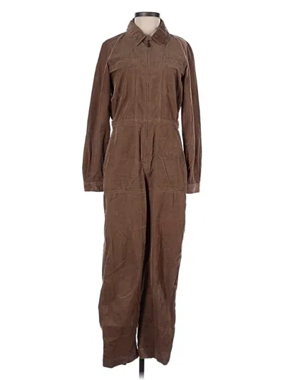 Pre-owned Madewell Jumpsuit In Brown