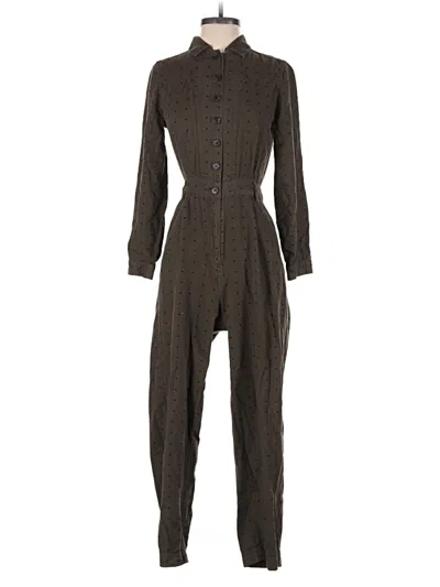 Pre-owned Madewell Jumpsuit In Brown
