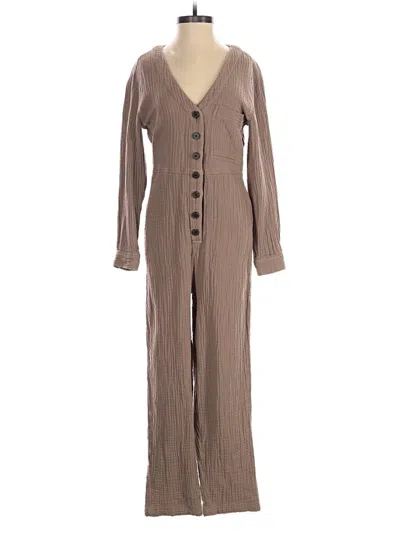 Pre-owned Madewell Jumpsuit In Brown