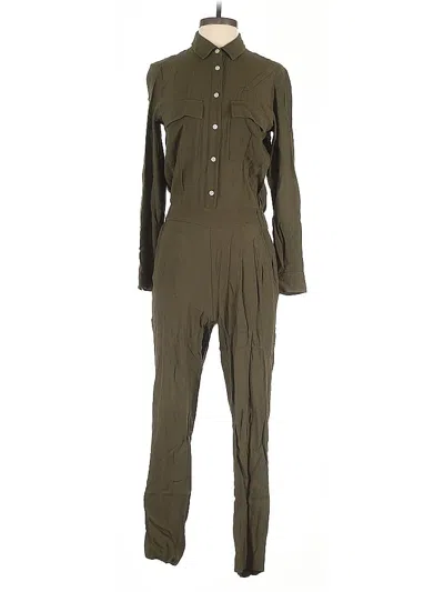 Pre-owned Madewell Jumpsuit In Green