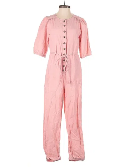 Pre-owned Madewell Jumpsuit In Pink