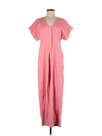 Pre-owned Madewell Jumpsuit In Pink