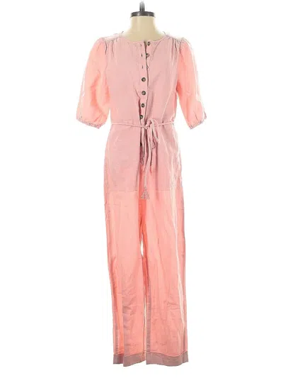Pre-owned Madewell Jumpsuit In Pink