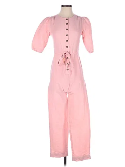 Pre-owned Madewell Jumpsuit In Pink