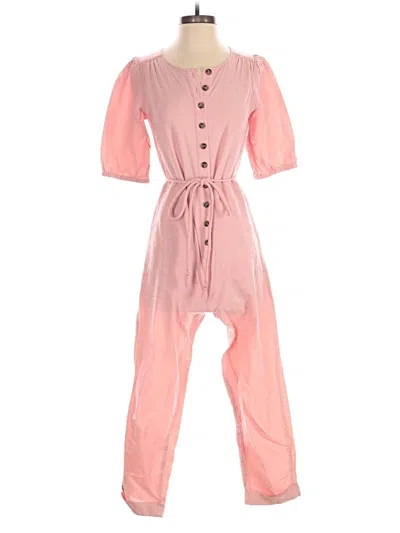 Pre-owned Madewell Jumpsuit In Pink