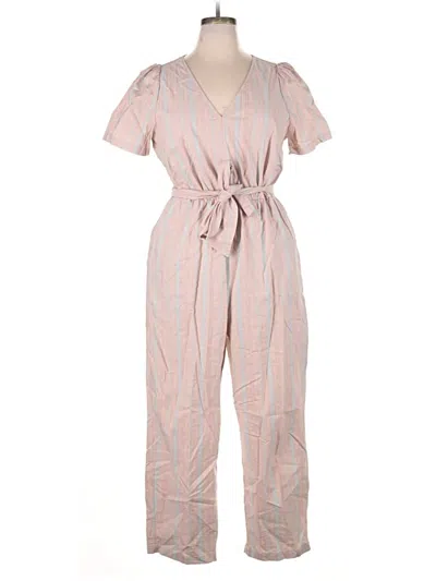 Pre-owned Madewell Jumpsuit In Pink