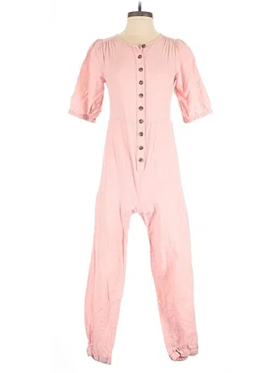 Pre-owned Madewell Jumpsuit In Pink