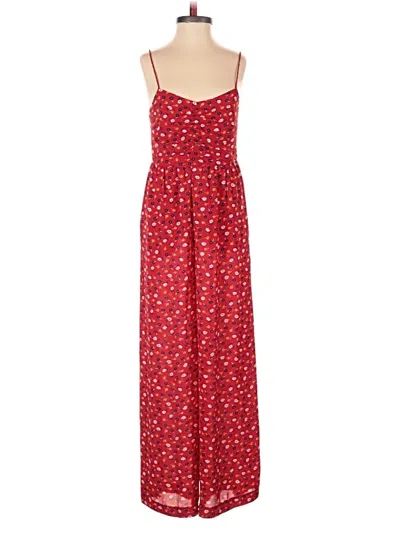 Pre-owned Madewell Jumpsuit In Red