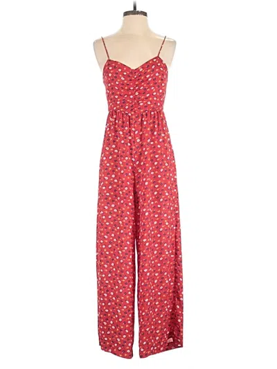 Pre-owned Madewell Jumpsuit In Red