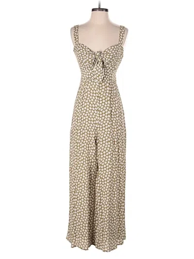 Pre-owned Madewell Jumpsuit In Tan