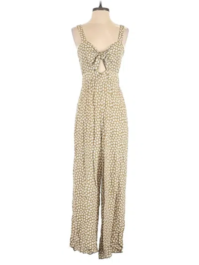 Pre-owned Madewell Jumpsuit In Tan