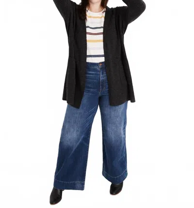 Madewell Kent Cardigan Sweater In Black