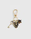 Madewell Key Cluster Bag Charm In Gold