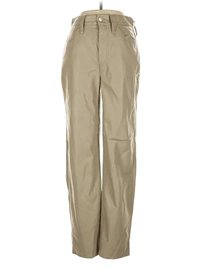 Pre-owned Madewell Khaki Pant In Brown