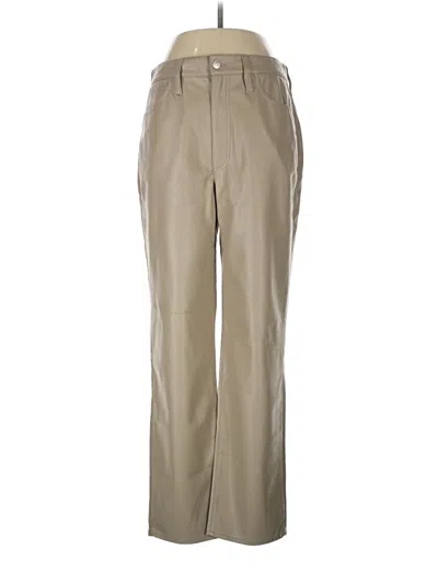 Pre-owned Madewell Khaki Pant In Brown