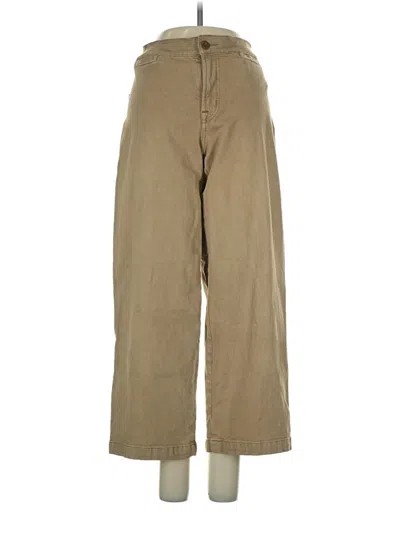 Pre-owned Madewell Khaki Pant In Tan