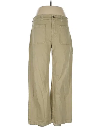 Pre-owned Madewell Khaki Pant In Tan