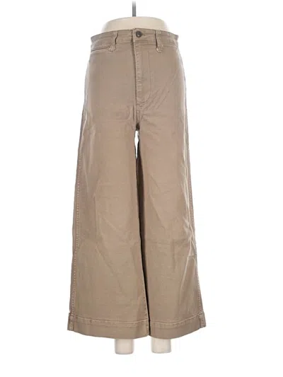 Pre-owned Madewell Khaki Pant In Tan