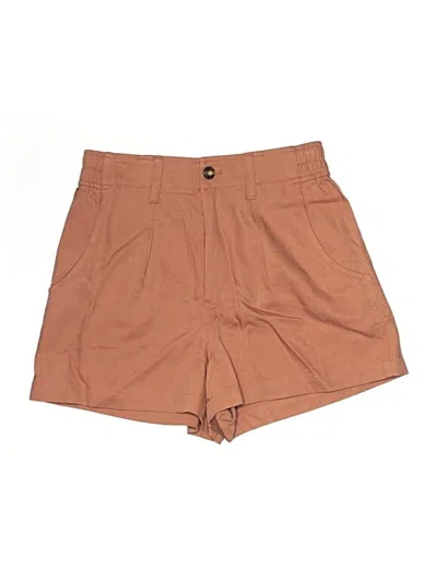 Madewell Khaki Shorts In Brown