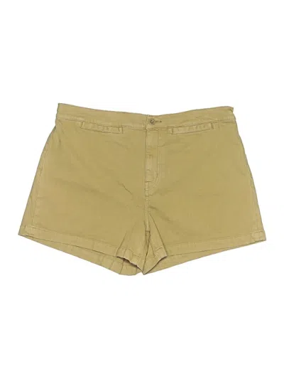 Pre-owned Madewell Khaki Shorts In Brown
