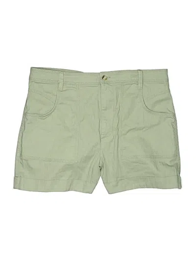 Pre-owned Madewell Khaki Shorts In Green