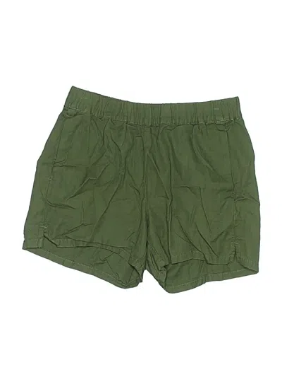 Pre-owned Madewell Khaki Shorts In Green