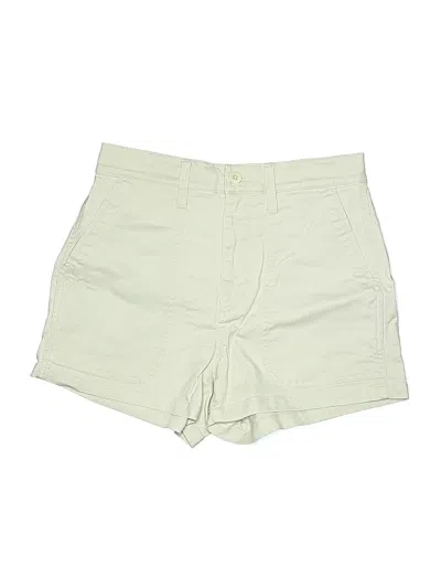 Pre-owned Madewell Khaki Shorts In Green