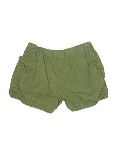 Pre-owned Madewell Khaki Shorts In Green