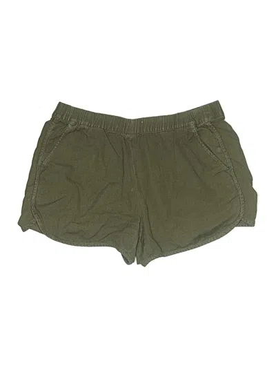 Pre-owned Madewell Khaki Shorts In Green
