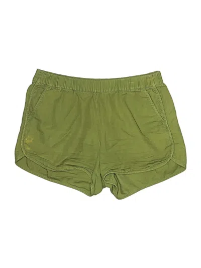 Pre-owned Madewell Khaki Shorts In Green