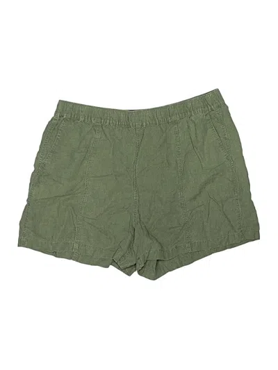 Pre-owned Madewell Khaki Shorts In Green