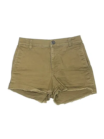Pre-owned Madewell Khaki Shorts In Tan