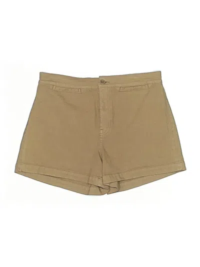 Pre-owned Madewell Khaki Shorts In Tan