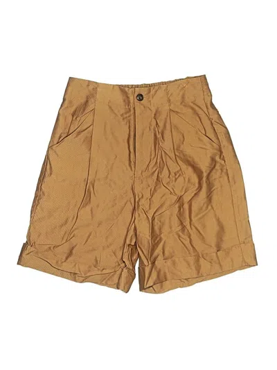 Pre-owned Madewell Khaki Shorts In Tan