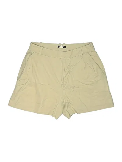 Pre-owned Madewell Khaki Shorts In Tan
