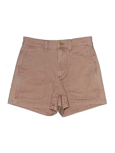 Pre-owned Madewell Khaki Shorts In Tan
