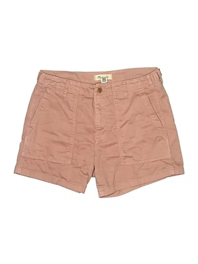 Pre-owned Madewell Khaki Shorts In Tan