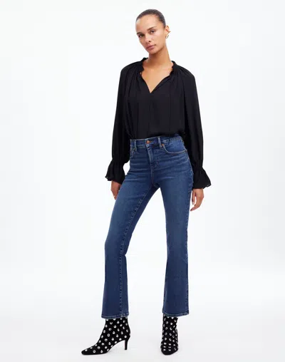 Madewell Kick Out Crop Jeans In Lenoir Wash