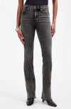 Madewell Kick Out Raw Hem Jeans In Paynes Wash