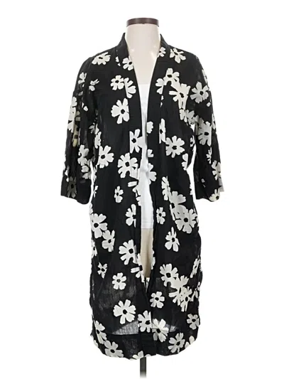 Pre-owned Madewell Kimono In Black