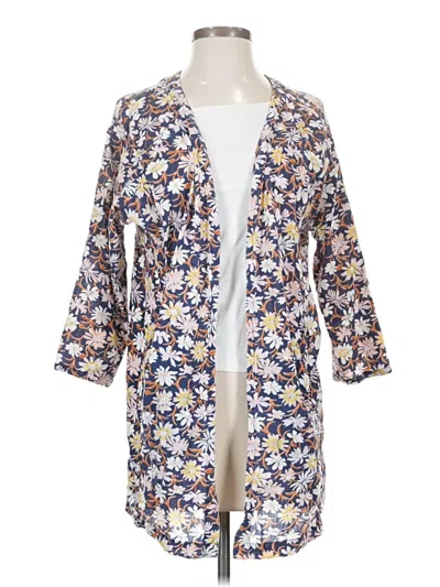Pre-owned Madewell Kimono In Blue