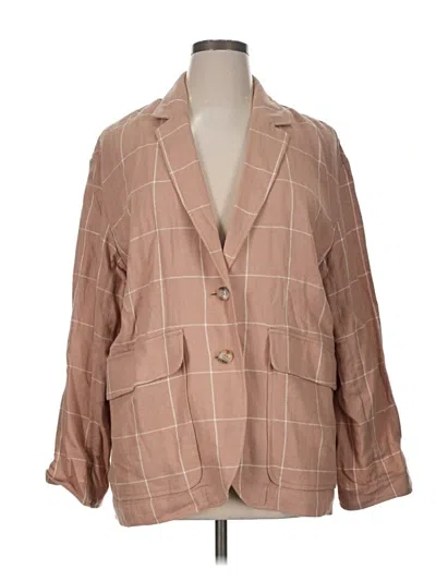 Pre-owned Madewell Kimono In Brown