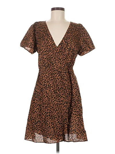 Pre-owned Madewell Kimono In Brown