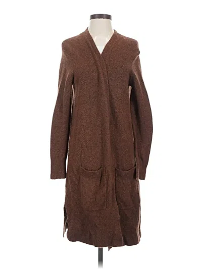 Pre-owned Madewell Kimono In Brown